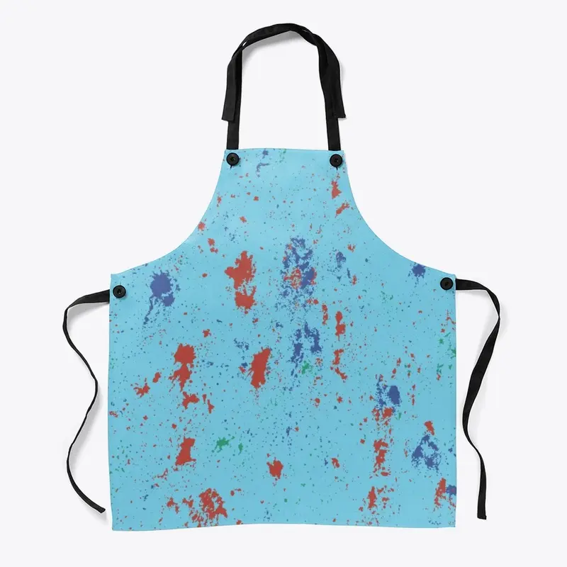 stain pattern kitchen apron