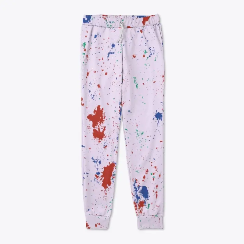 stain pattern jogger