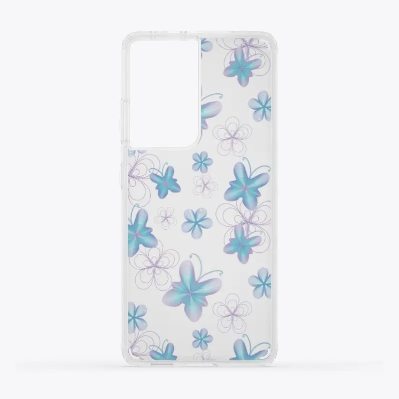 butterfly print phone case