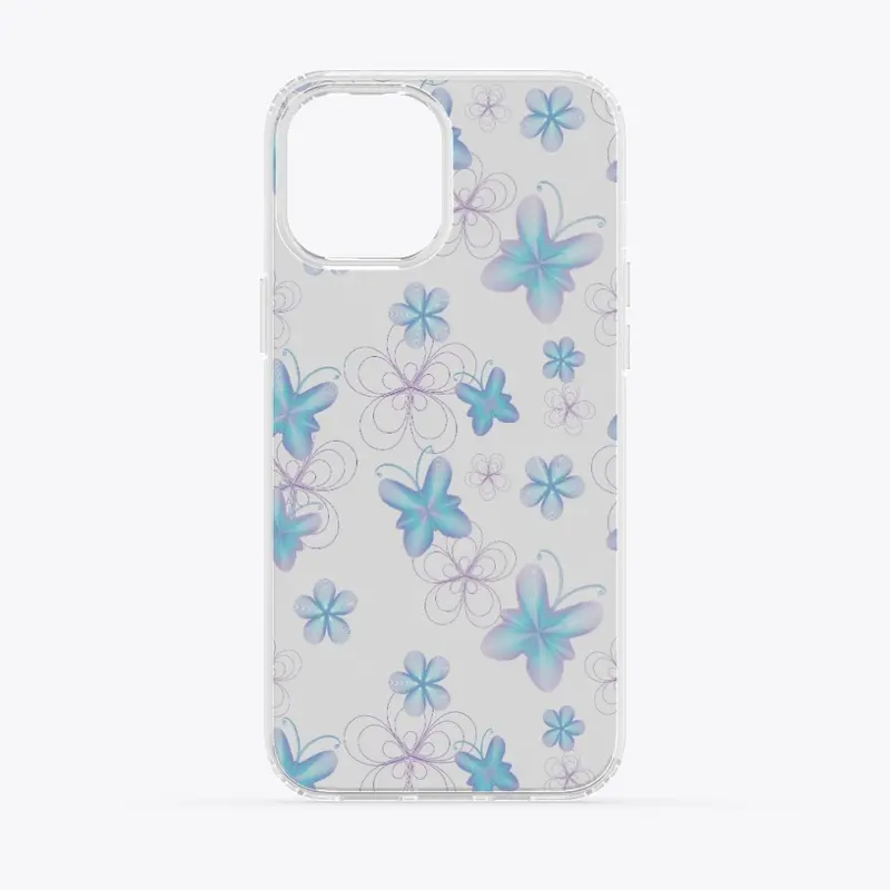 butterfly print phone case