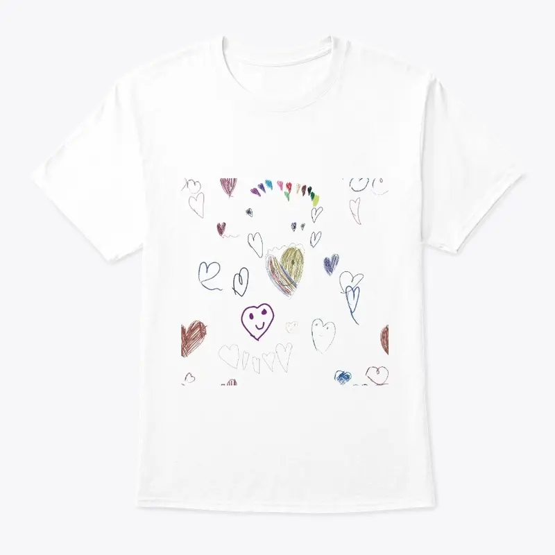 kids drawing tshirt