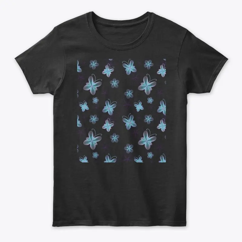 butterfly print t-shirt